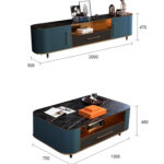 ⁦طقم طاولات بتصميم فاخر⁩ - الصورة ⁦4⁩