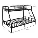 ⁦سرير دورين اطفال معدني فاخر⁩ - الصورة ⁦4⁩