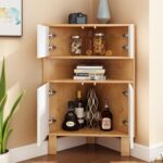 ⁦خزانة جانبية عصرية فاخرة – تصميم متعدد الاستخدام – أرفف داخلية وخامات متينة – مثالية للمدخل أو غرفة المعيشة⁩ - الصورة ⁦3⁩