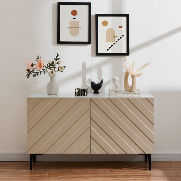 بوفية بألوان متعددة بتصميم اوروبي