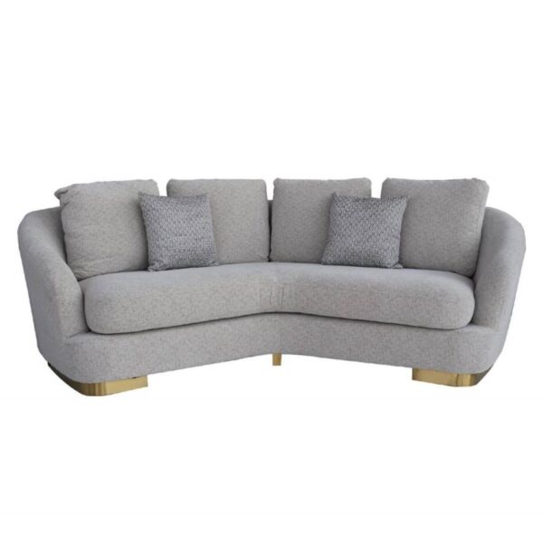 كنب مودرن بزاوية من تصميم نارسيس