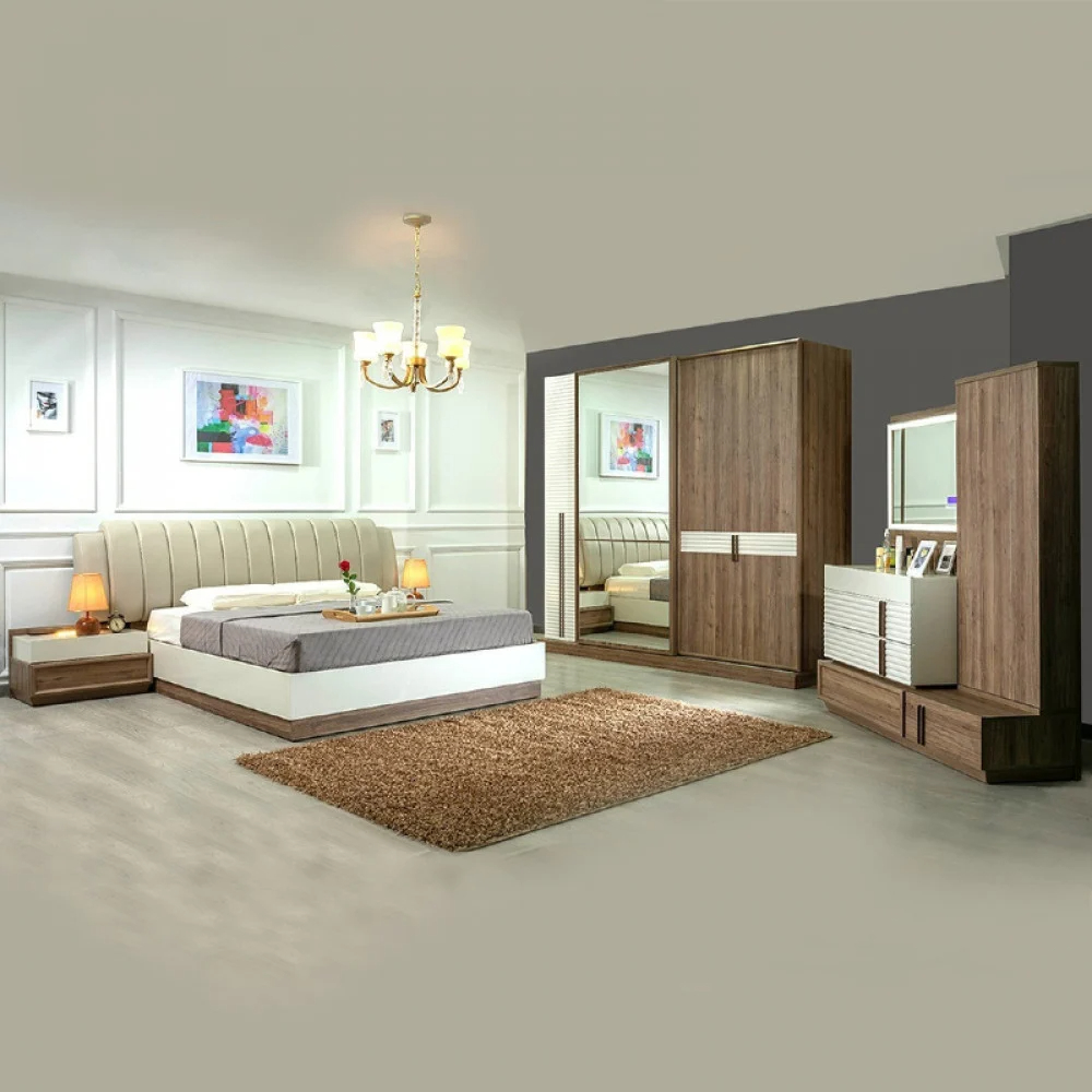 | طقم غرفة نوم بتصميم فخم