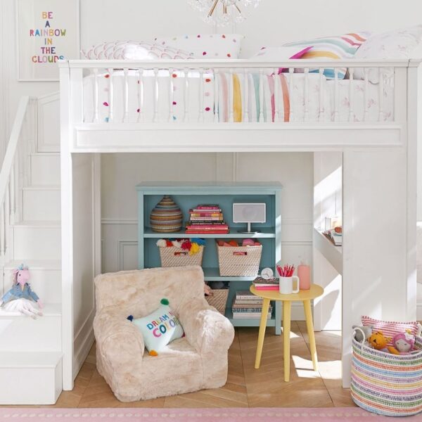 سرير مرتفع مميز بتصميم أمريكي