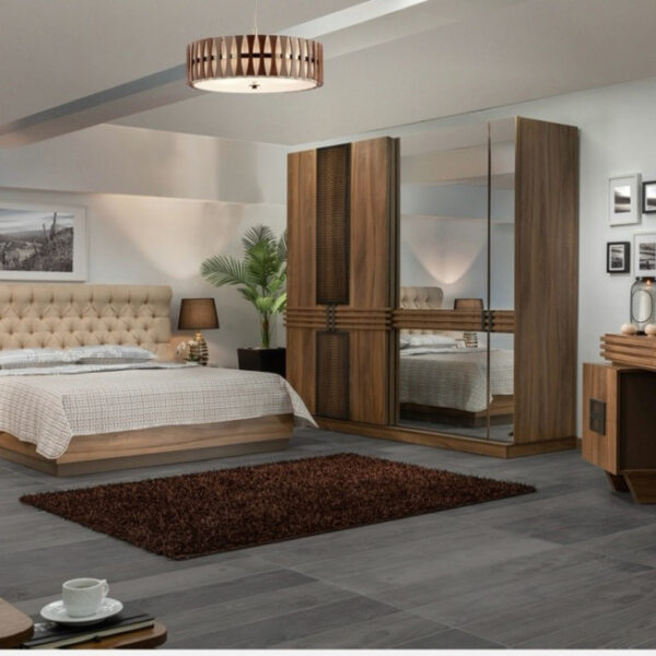 طقم غرفة نوم بتصميم راقي