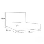 ⁦غرفة نوم كاملة بيج و ابيض⁩ - الصورة ⁦2⁩