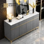 بوفية مودرن مع سطح رخامي عالي الجودة