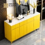 بوفية مودرن مع سطح رخامي عالي الجودة