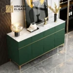 بوفية مودرن مع سطح رخامي عالي الجودة