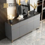 بوفية مودرن مع سطح رخامي عالي الجودة