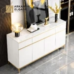 بوفية مودرن مع سطح رخامي عالي الجودة