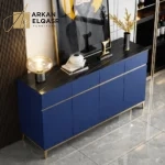 بوفية مودرن مع سطح رخامي عالي الجودة