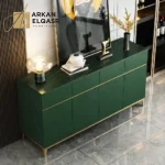 بوفية مودرن مع سطح رخامي عالي الجودة