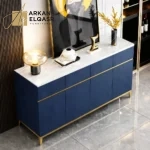 بوفية مودرن مع سطح رخامي عالي الجودة