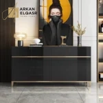 بوفية مودرن مع سطح رخامي عالي الجودة