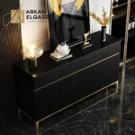 بوفية مودرن مع سطح رخامي عالي الجودة