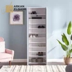 خزانة أحذية بتصميم روبن ابيض