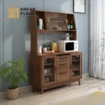 ركن القهوة زجاجي متعدد الوظائف