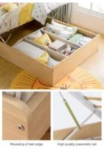 ⁦سرير اطفال دورين مع درج و وحدات تخزين⁩ - الصورة ⁦7⁩