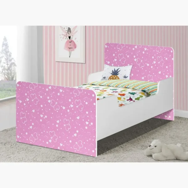 سرير أطفال بتصميم فراشة فانيلا