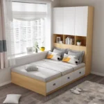 ⁦سرير نوم اطفال بوحدات تخزين ملابس⁩ - الصورة ⁦2⁩