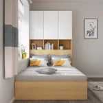 سرير نوم اطفال بوحدات تخزين ملابس