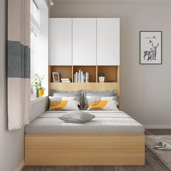 سرير نوم اطفال بوحدات تخزين ملابس