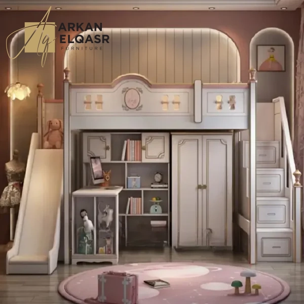 سرير دورين أطفال بتصميم فرنسي