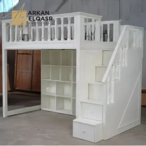 سرير مرتفع مميز بتصميم أمريكي