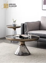 طاولات زجاج بتصميم اوروبي