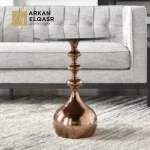 طاولة جانبية بسطح رخام - كاسيا