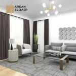 طاولة جانبية بسطح عظم - كاريجاري