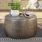 طاولة جانبية بسطح معدني - إلياس