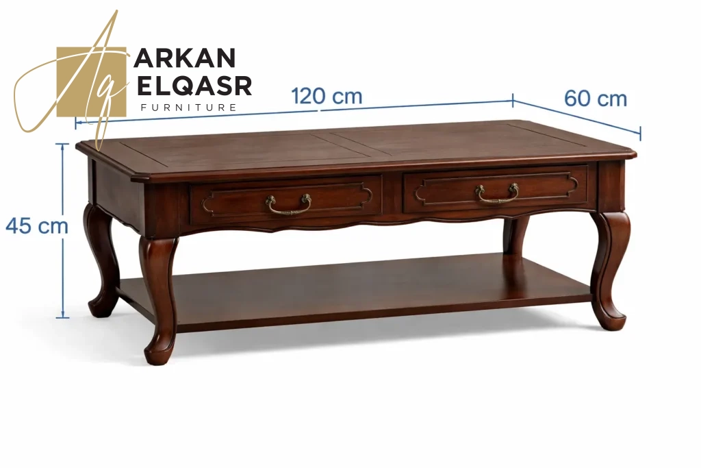 طاولة قهوة بتصميم لويس