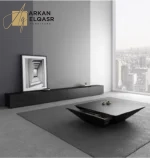 طقم طاولات مودرن بتصميم فاخر