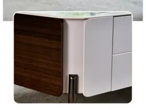 طقم طاولات و أرجل من المعدن بتصميم عصري