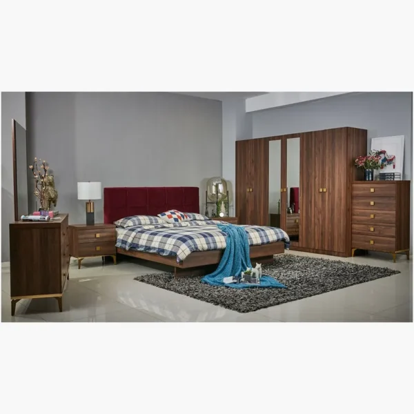 طقم غرفة نوم كينج من أكويلا