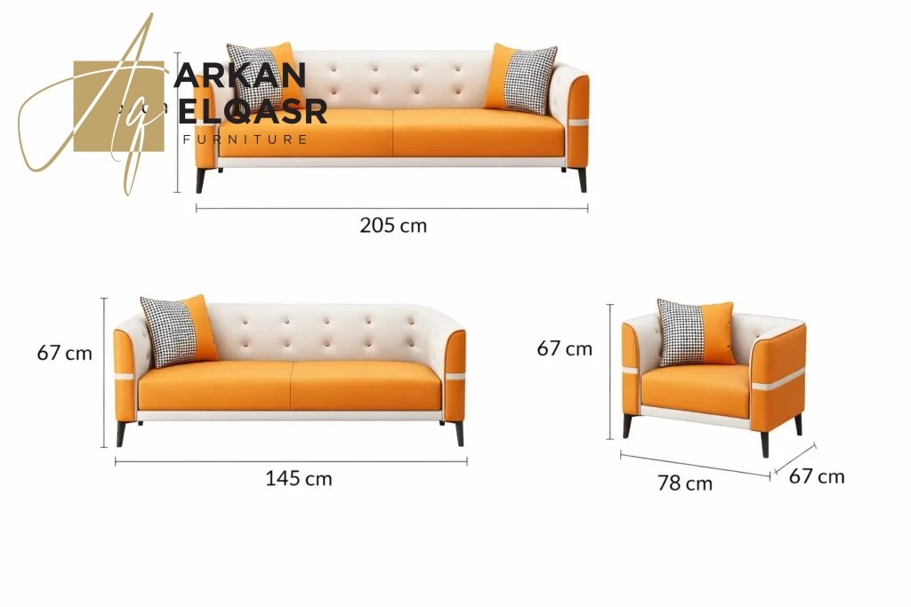 طقم كنب مودرن مميز