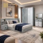 غرفة نوم مودرن كاملة بتصميم فاخر