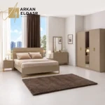 غرفة نوم بتصميم مميز بسيط