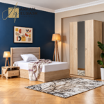 غرفة نوم فلات بتصميم راقي