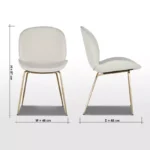 ⁦طاولة طعام رخام مع 10 كراسي بتصميم فاخر⁩ - الصورة ⁦6⁩