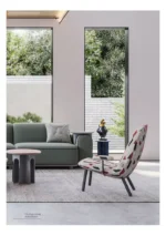 كرسي مفرد مع مسند يد