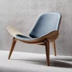 كرسي مفرد جلد فخم