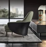 كرسي استرخاء بمسند قدم