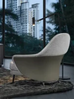 كرسي استرخاء بمسند قدم