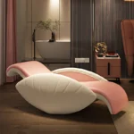 ⁦كرسي استرخاء بتصميم منحني⁩ - الصورة ⁦2⁩