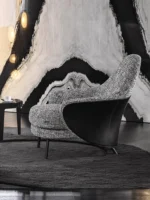 كرسي استرخاء بمسند قدم