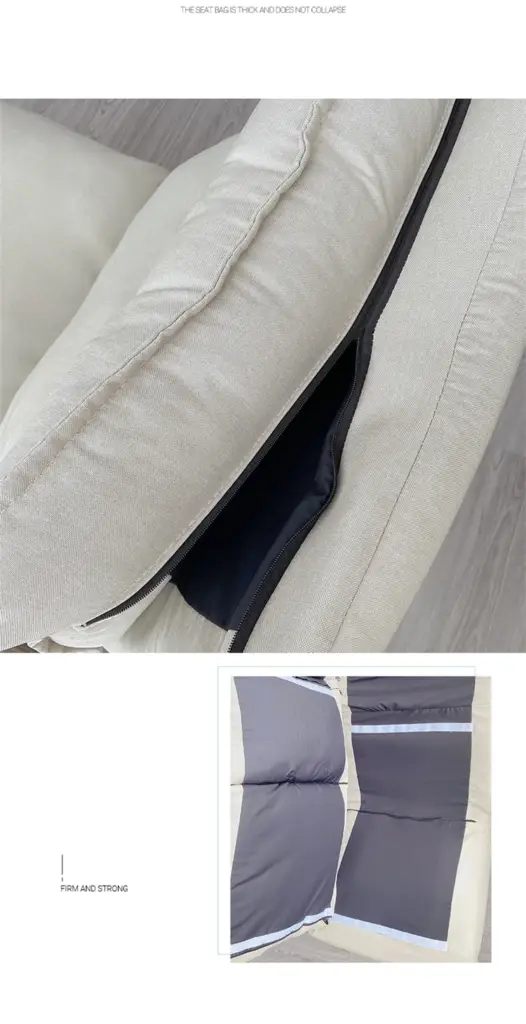 كرسي استرخاء مزدوج بمسند قدم