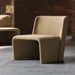 ⁦كرسي مفرد بحواف منسقة⁩ - الصورة ⁦2⁩