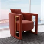 كرسي مفرد راقي مصمّم بطابع عصري